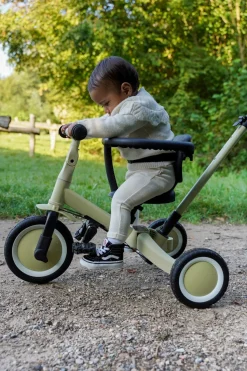 Topmark Loopfietsen * 4-in-1 Driewieler / Loopfiets Lio Pistache Groen