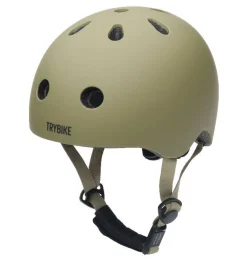 Trybike Loopfietsen|Veiligheid Onderweg * CoConuts Kinderhelm Green Maat XS Groen