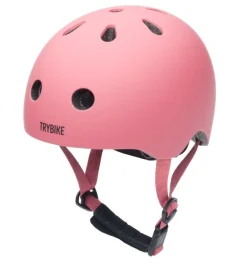 Trybike Loopfietsen|Veiligheid Onderweg * CoConuts Kinderhelm Pink Maat XS Roze