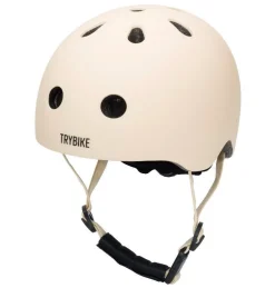 Trybike Loopfietsen|Veiligheid Onderweg * CoConuts Kinderhelm Cream Maat XS Wit