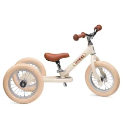 Trybike Loopfietsen * Steel 2-in-1 Loopfiets Cream (mat crème) Beige
