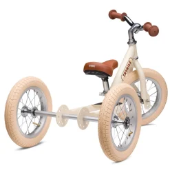 Trybike Loopfietsen * Steel 2-in-1 Loopfiets Cream (mat crème) Beige