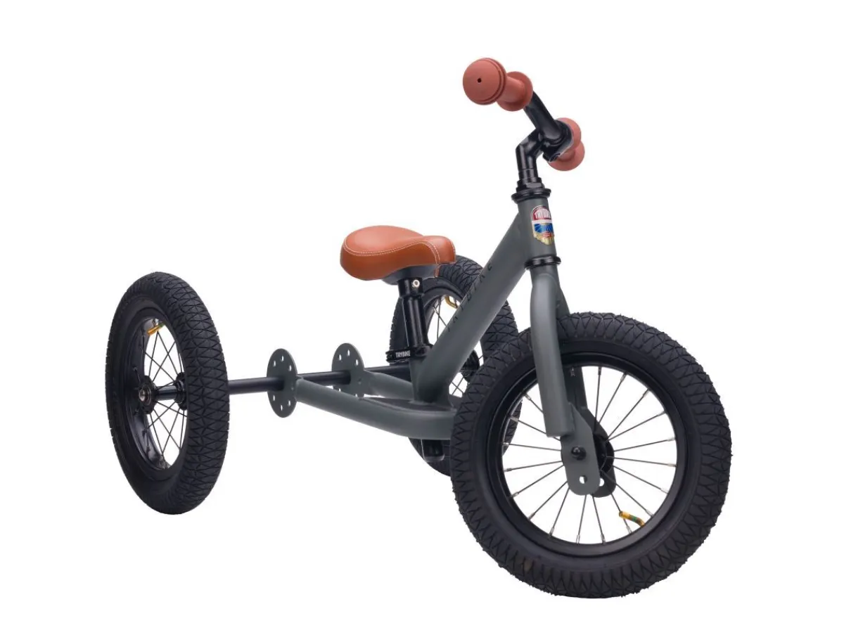 Trybike Loopfietsen * Steel 2-in-1 Loopfiets Grey (mat ) Grijs