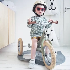 Trybike Loopfietsen * Steel 2-in-1 Loopfiets Green (mat ) Groen