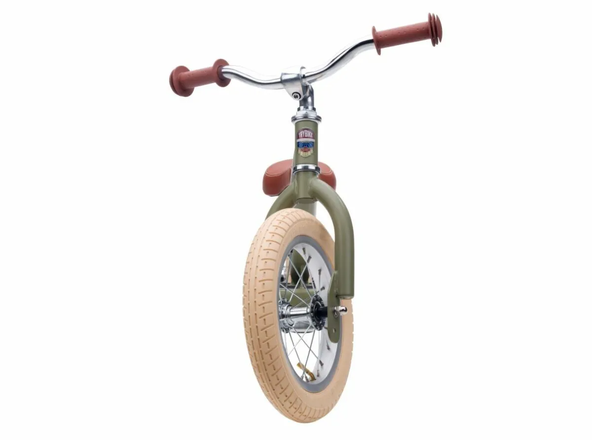 Trybike Loopfietsen * Steel 2-in-1 Loopfiets Green (mat ) Groen