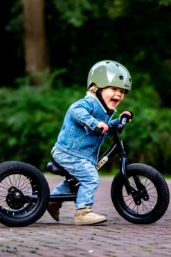Trybike Loopfietsen * Steel Loopfiets All Black (mat ) Zwart