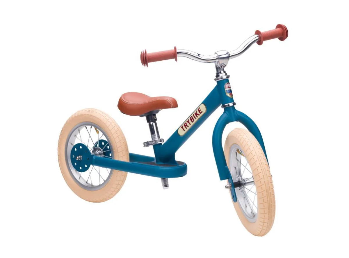 Trybike Loopfietsen * Steel Loopfiets Blue (mat ) Blauw