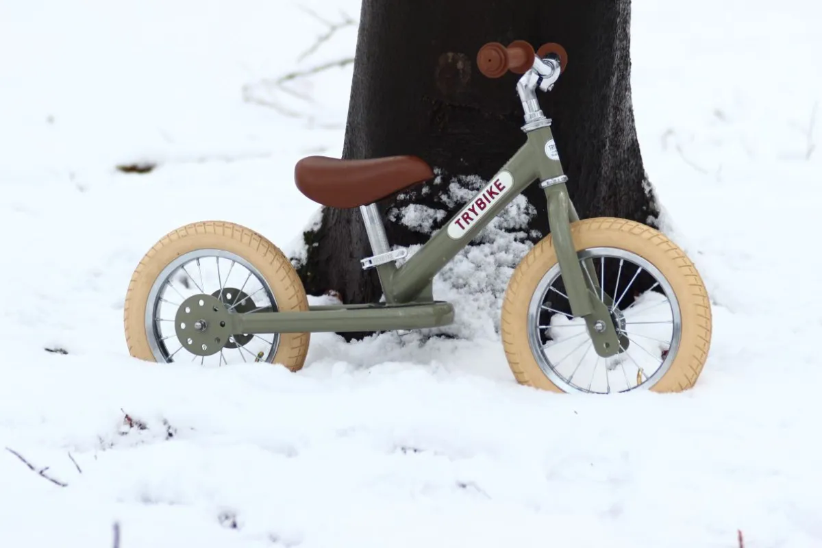Trybike Loopfietsen * Steel Loopfiets Green (mat ) Groen