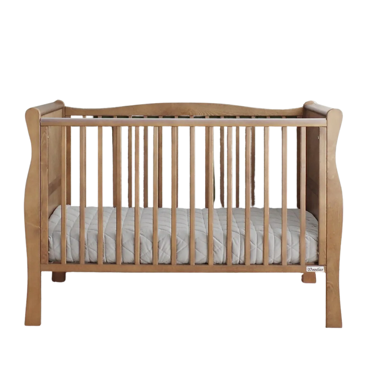 Woodies Ledikanten * Ledikant Noble Vintage 60 x 120 Bruin