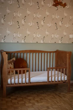 Woodies Accessoires|Veiligheid In Bed * Uitvalbeschermer Noble Vintage 70 x 140 Bruin