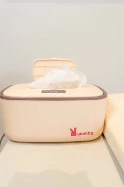 Wumby Billendoekjes Box * Billendoekjes Verwarmer Vanilla Beige