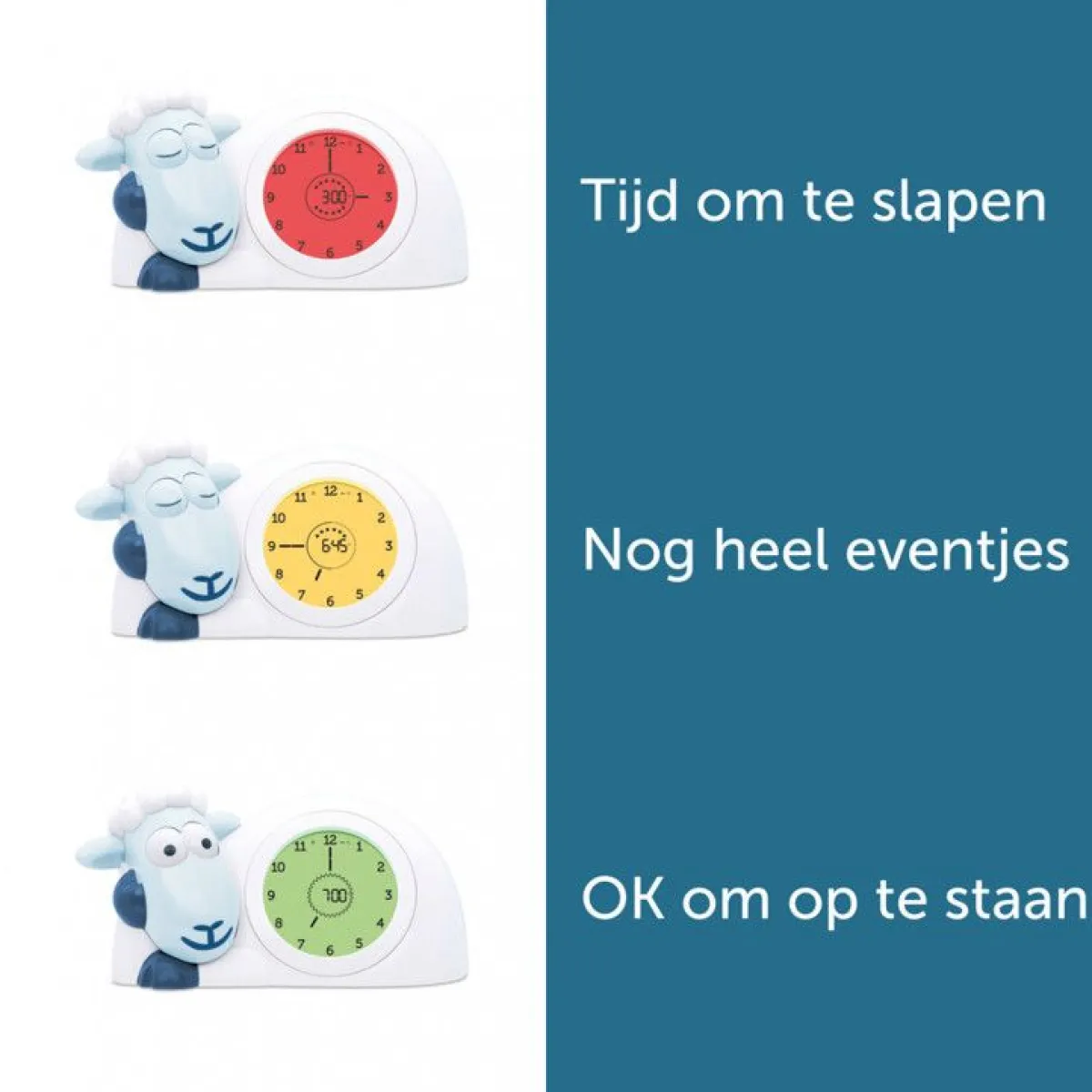 Zazu Slaapwekkers * Slaapklokje / Slaaptrainer Sam Schaap Blauw